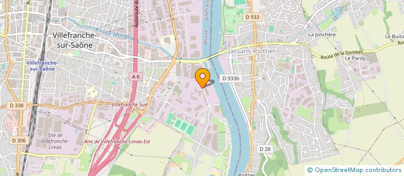 localisation de l'entreprise ETS PLATTARD BUVETTE à VILLEFRANCHE-SUR-SAONE