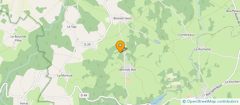 localisation de l'entreprise ETS POUGNET à CRAPONNE-SUR-ARZON