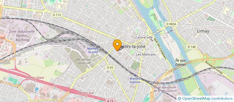 localisation de l'entreprise ETS PUBLIC AMENAGEME MANTOIS SEINE AVAL à MANTES-LA-JOLIE