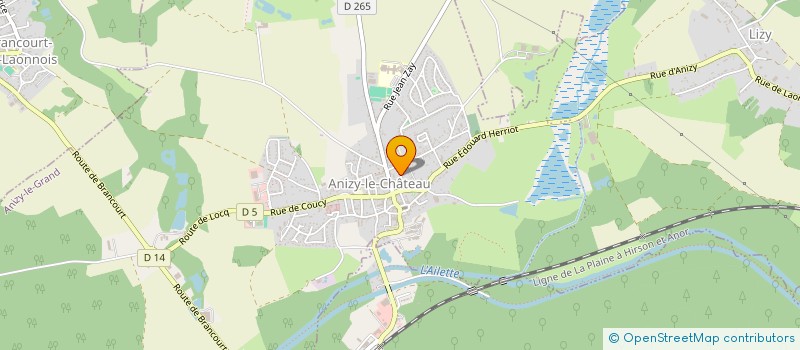 localisation de l'entreprise ETS PUBLIC SANTE MENTALE DE L'AISNE à PREMONTRE
