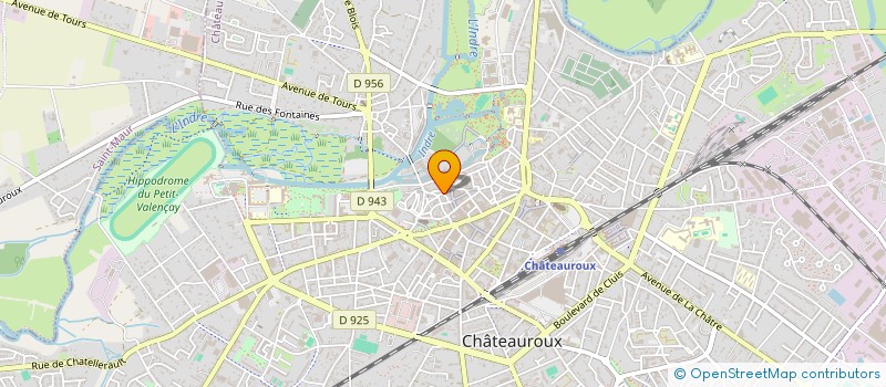 localisation de l'entreprise ETS RAFFAULT CAVES à CHATEAUROUX