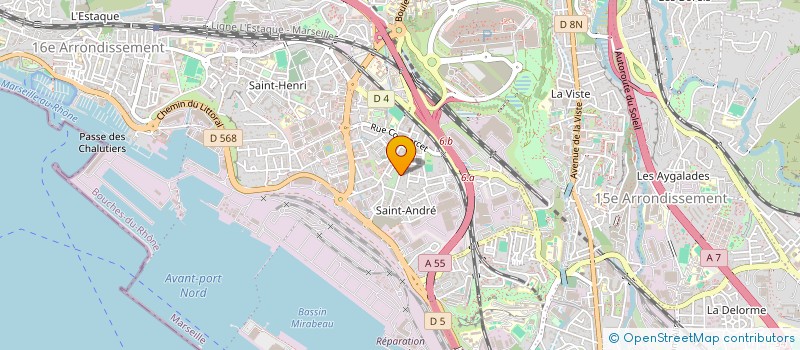 localisation de l'entreprise ETS RAKHMA MICHEL à MARSEILLE