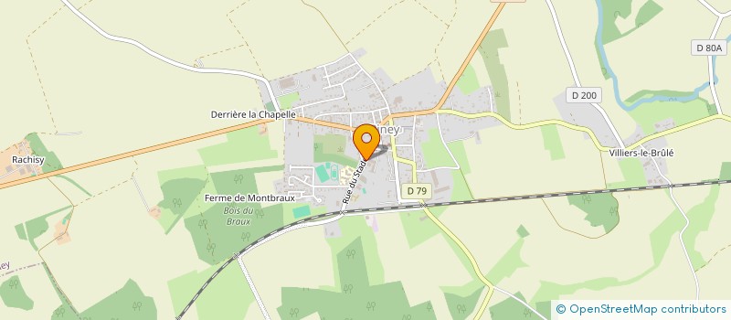 localisation de l'entreprise ETS RAPINAT SARL à PINEY