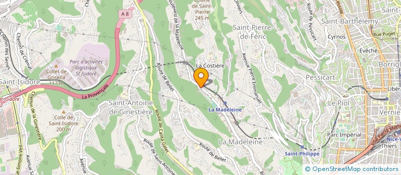 localisation de l'entreprise ETS RAYMOND à NICE