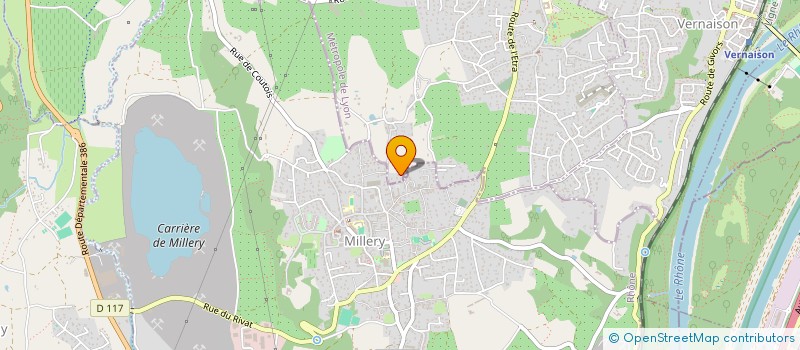 localisation de l'entreprise ETS RAYMOND ET FILS à CHARLY