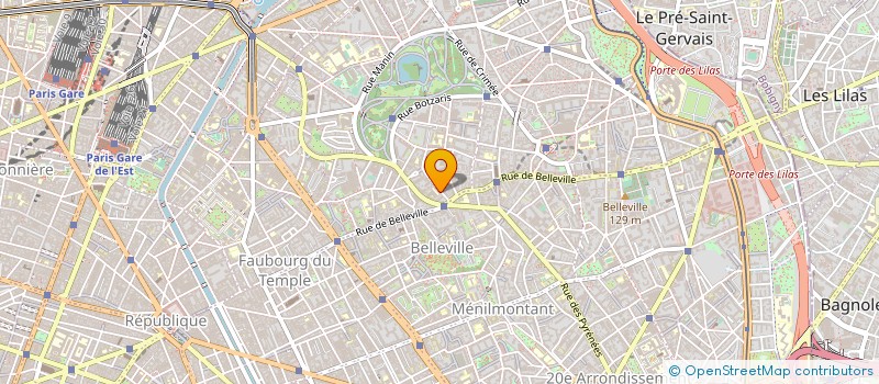 localisation de l'entreprise ETS REG ENSEIGNEMENT ADAPTE JEAN JAURES à PARIS