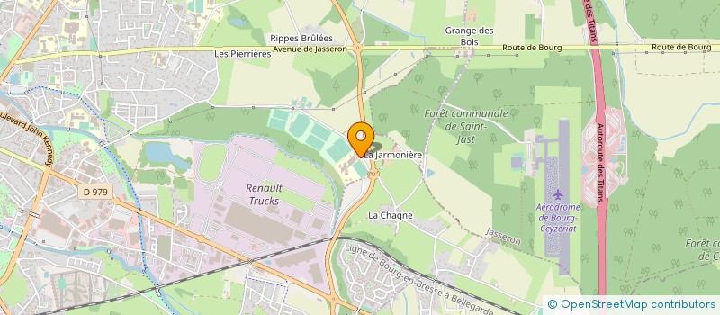 localisation de l'entreprise ETS REG ENSEIGNEMENT ADAPTE P. COMMERSON à BOURG-EN-BRESSE