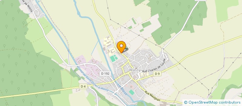 localisation de l'entreprise ETS REG ENSEIGNEMENT ADAPTE PRE SAULES à WASSY