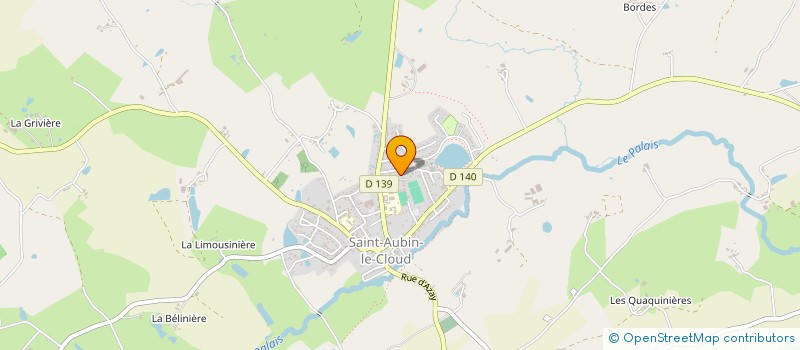 localisation de l'entreprise ETS REGION ENSEIGNEMENT ADAPTE à SAINT-AUBIN-LE-CLOUD