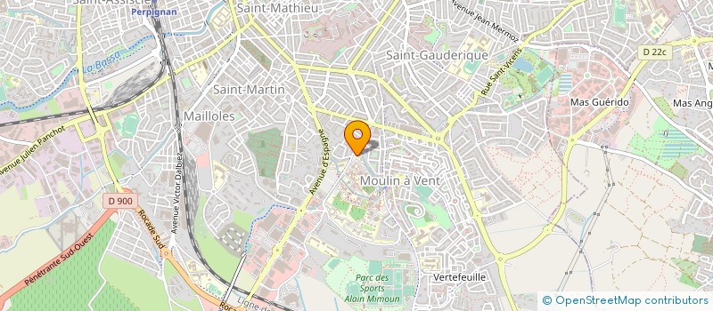 localisation de l'entreprise ETS REGIONAL D ENSEIGNEMENT ADAPTE JOAN MIRO  PERPIGNAN
