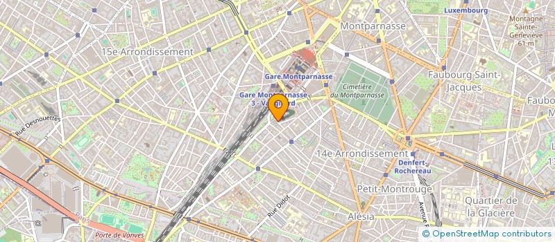 localisation de l'entreprise ETS REGIONAL ENSEIGNEMENT ADAPTE  PARIS