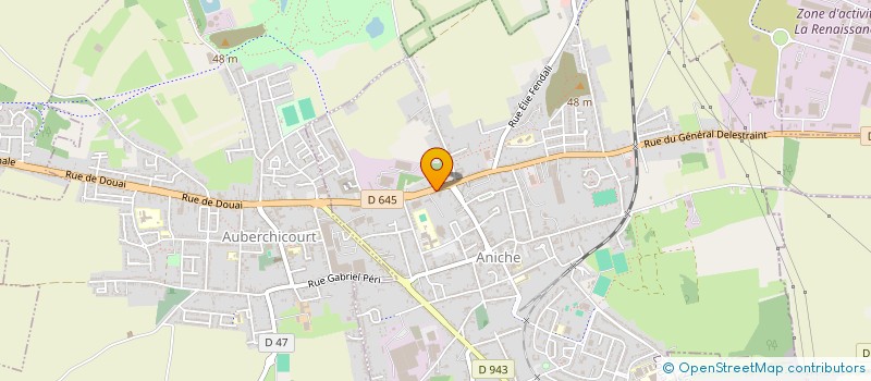 localisation de l'entreprise ETS REINERS  HENIN-BEAUMONT