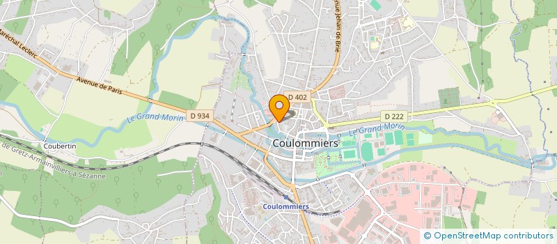 localisation de l'entreprise ETS RENARD-DELORD à COULOMMIERS