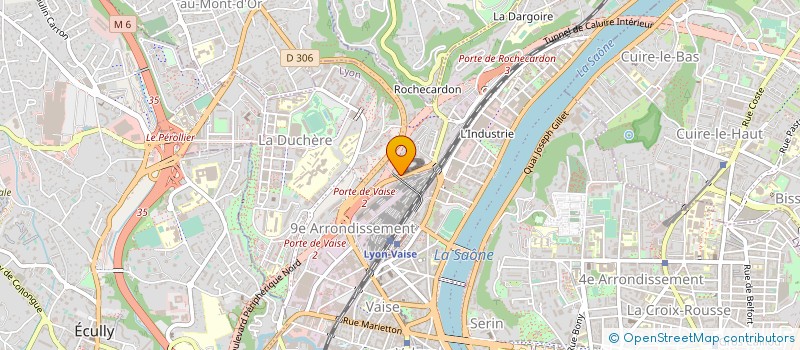 localisation de l'entreprise ETS REYMOND APPRETS SOIE à LYON