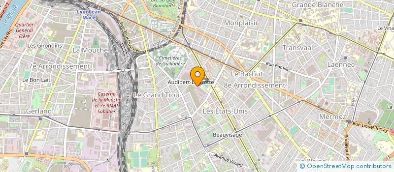 localisation de l'entreprise ETS RICHARD à LYON