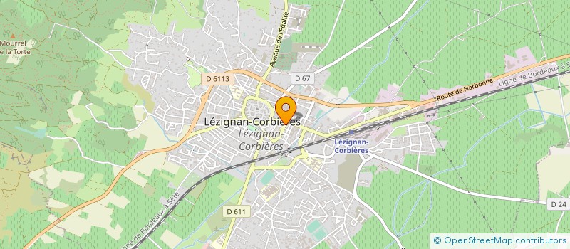 localisation de l'entreprise ETS RICHARDIS SARL à LEZIGNAN-CORBIERES