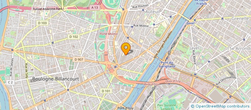 localisation de l'entreprise ETS ROBERT HETTIER à PARIS