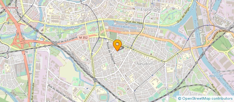 localisation de l'entreprise ETS ROBERT KRAUTH à STRASBOURG