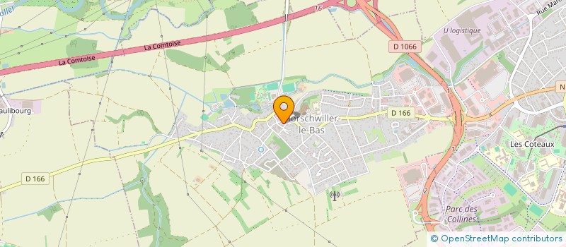 localisation de l'entreprise ETS ROBERT SCHERRER ET FILS à MORSCHWILLER-LE-BAS