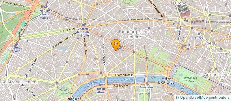 localisation de l'entreprise ETS ROGER MARTINET  PARIS