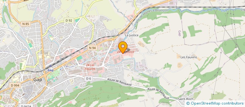 localisation de l'entreprise ETS ROSTAN PERE ET FILS  GAP