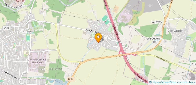 localisation de l'entreprise ETS ROTTE GODARD  LE PIN