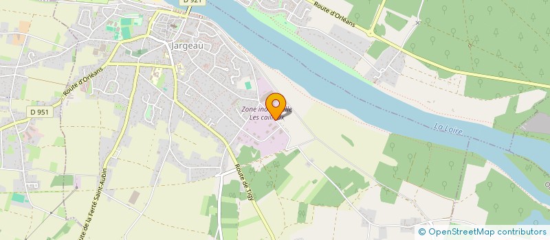 localisation de l'entreprise ETS ROUSSEAU à JARGEAU
