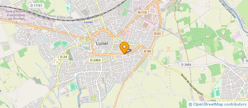 localisation de l'entreprise ETS SADAOUI à LUNEL