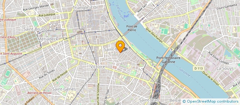 localisation de l'entreprise ETS SALAH VIANDES HALALES à BORDEAUX