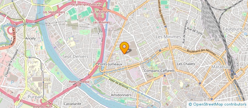 localisation de l'entreprise ETS SAUTAREL à TOULOUSE