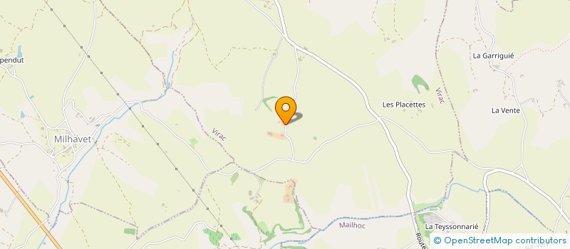 localisation de l'entreprise ETS SCOTT à VIRAC