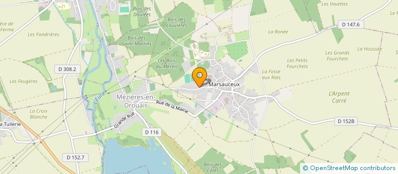 localisation de l'entreprise ETS SERRAT à VERNOUILLET