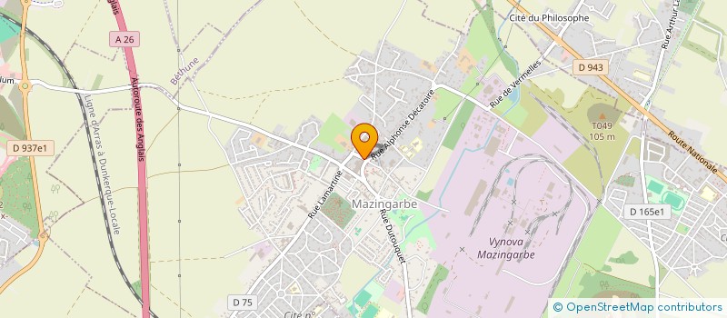 localisation de l'entreprise ETS SINTIVE  MOYENNEVILLE