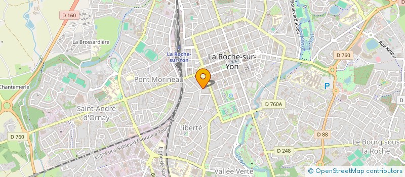 localisation de l'entreprise ETS SIRE à LA ROCHE-SUR-YON