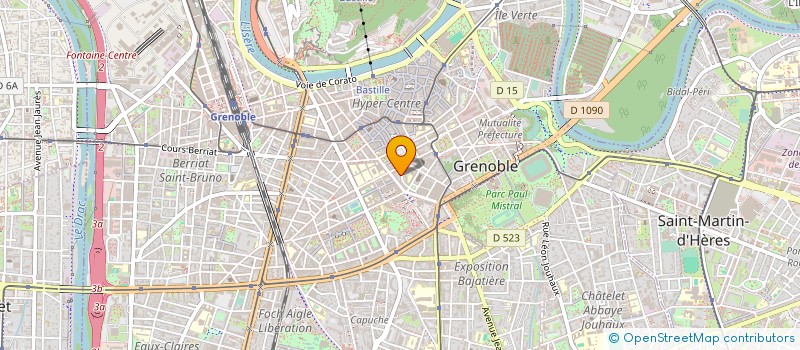 localisation de l'entreprise ETS SISTRE FRERES  GRENOBLE