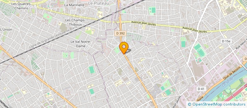 localisation de l'entreprise ETS SLATNI  BEZONS