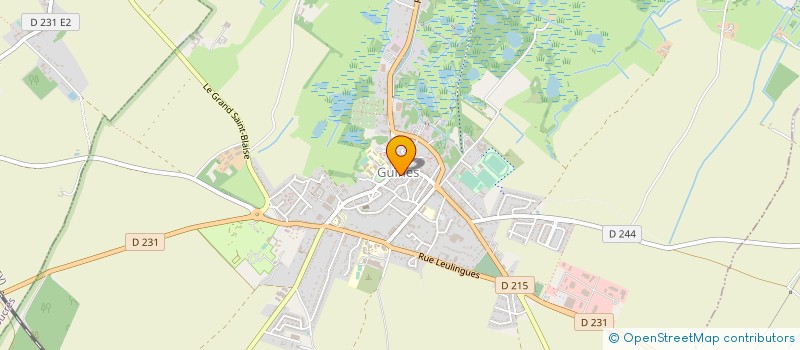 localisation de l'entreprise ETS SPENCER SARL à GUINES