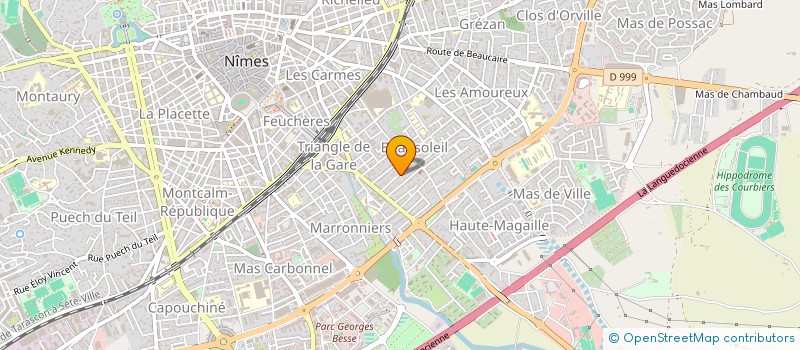 localisation de l'entreprise ETS SUIRE AGNEL  NIMES