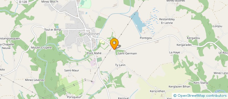 localisation de l'entreprise ETS SYLVESTRE PERE ET FILS  LANGONNET