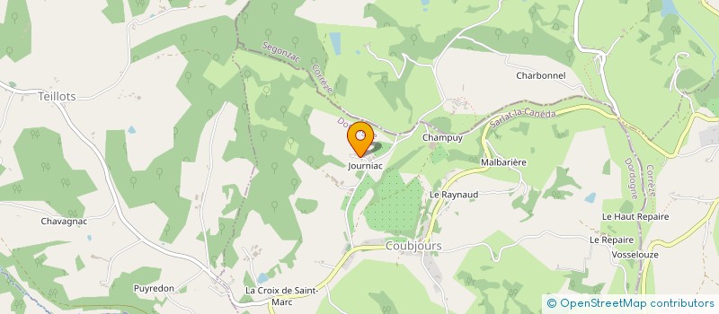 localisation de l'entreprise ETS TELLAROLI à COUBJOURS