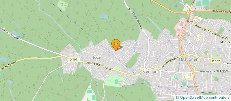 localisation de l'entreprise ETS TERROCHAIRE  SAINT-MEDARD-EN-JALLES