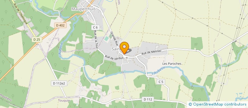 localisation de l'entreprise ETS THIBAULT à BEAUTHEIL-SAINTS