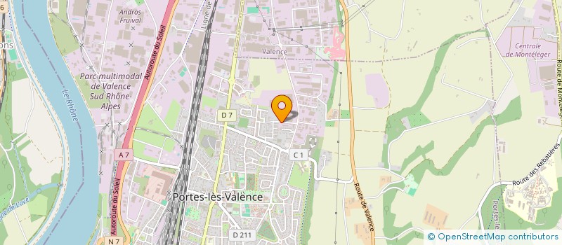 localisation de l'entreprise ETS TILET RECUPERATION  PORTES-LES-VALENCE