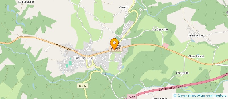 localisation de l'entreprise ETS TINET ET FILS à BOURG-LASTIC