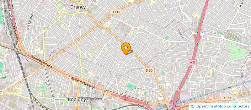 localisation de l'entreprise ETS TORRES à DRANCY