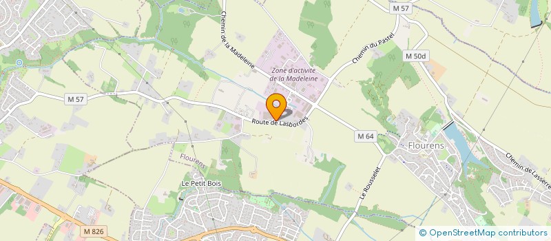 localisation de l'entreprise ETS TOURAL à FLOURENS