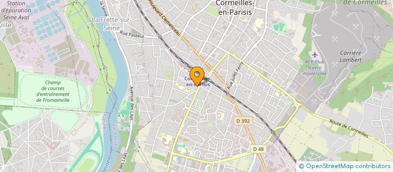 localisation de l'entreprise ETS TROISGROS à CORMEILLES-EN-PARISIS