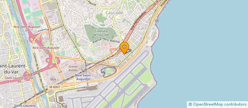 localisation de l'entreprise ETS VALENZIANO à NICE