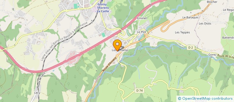 localisation de l'entreprise ETS YUCEL  GROISY