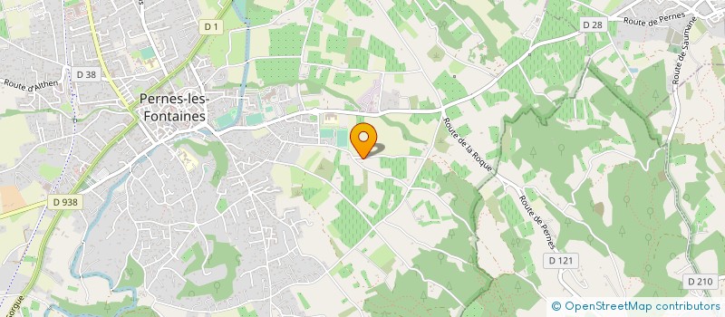 localisation de l'entreprise ETS ZANETTI FABRICE  PERNES-LES-FONTAINES